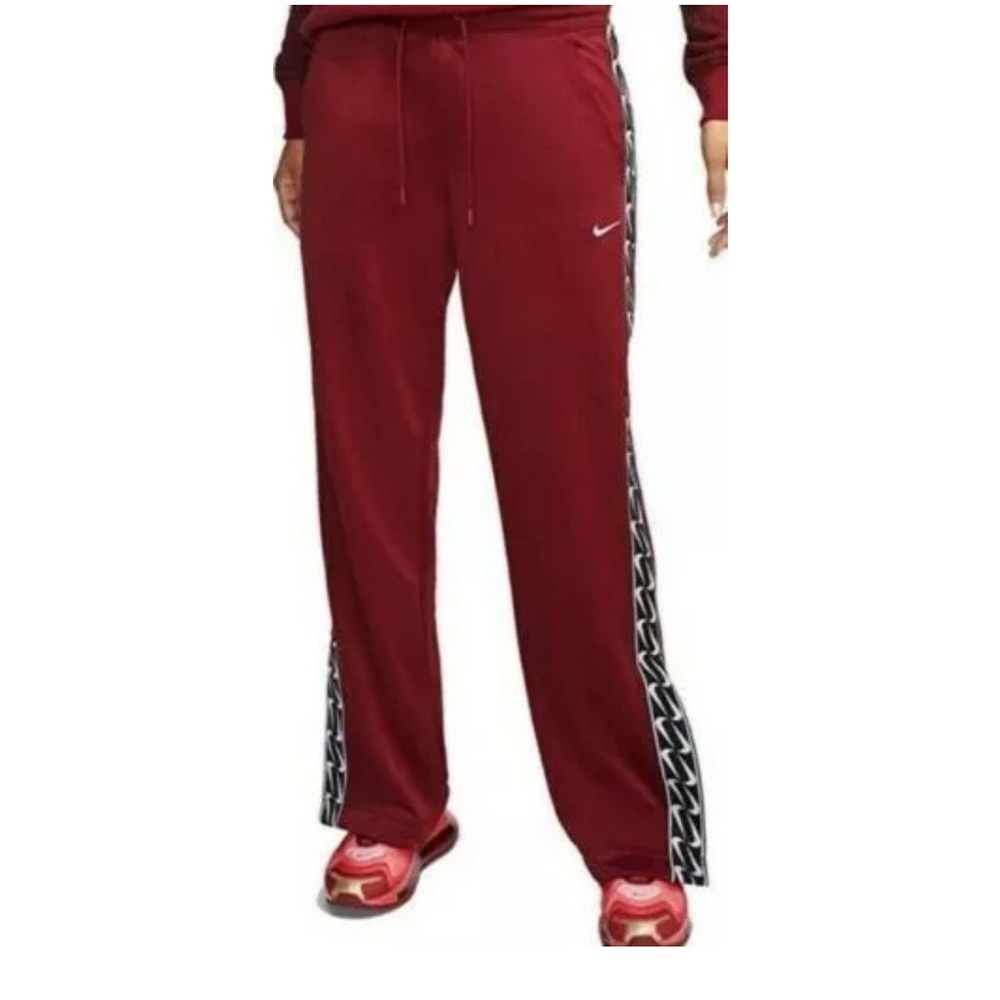 NIKE Women's Tape Logo Open Hem Pants